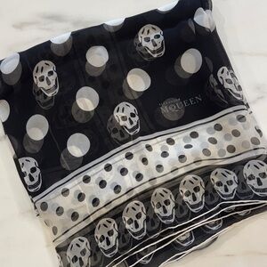 Alexander McQueen Skull Scarf